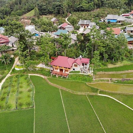 Bac Ha Threeland Homestay Exterior foto