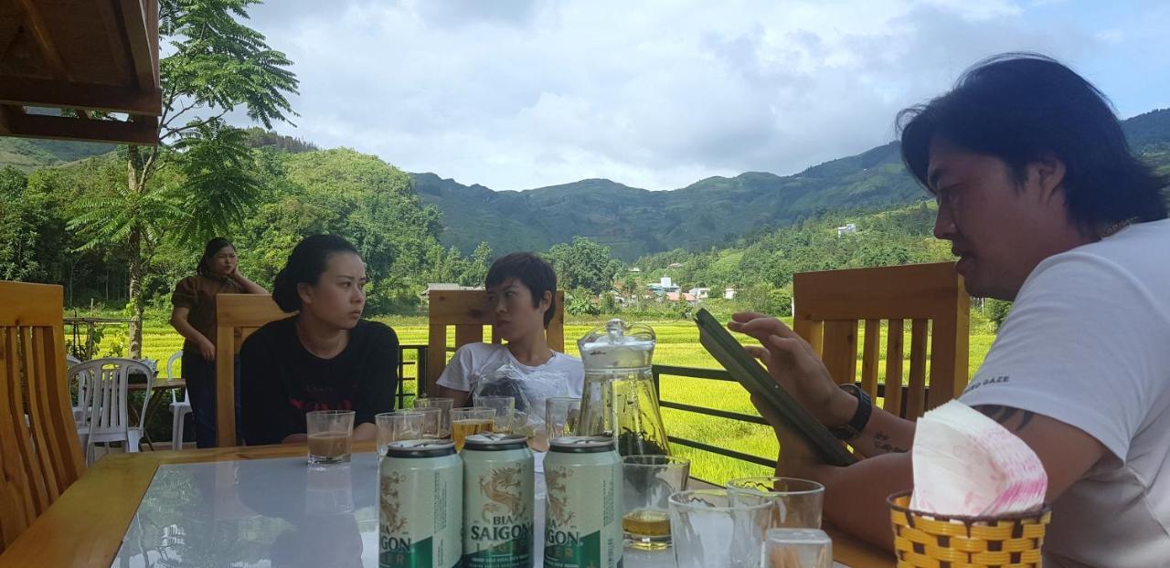 Bac Ha Threeland Homestay Exterior foto