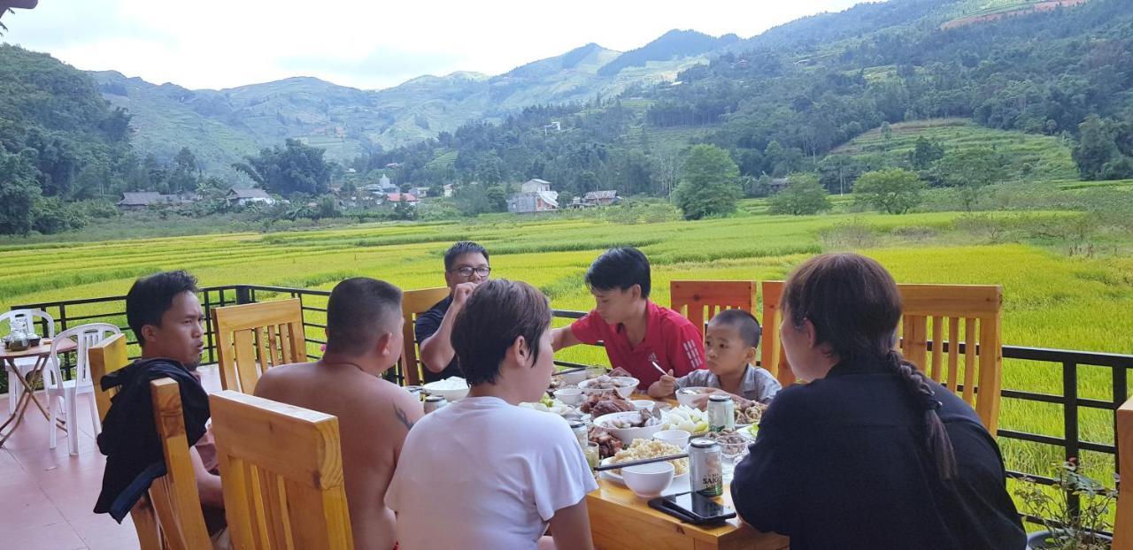 Bac Ha Threeland Homestay Exterior foto