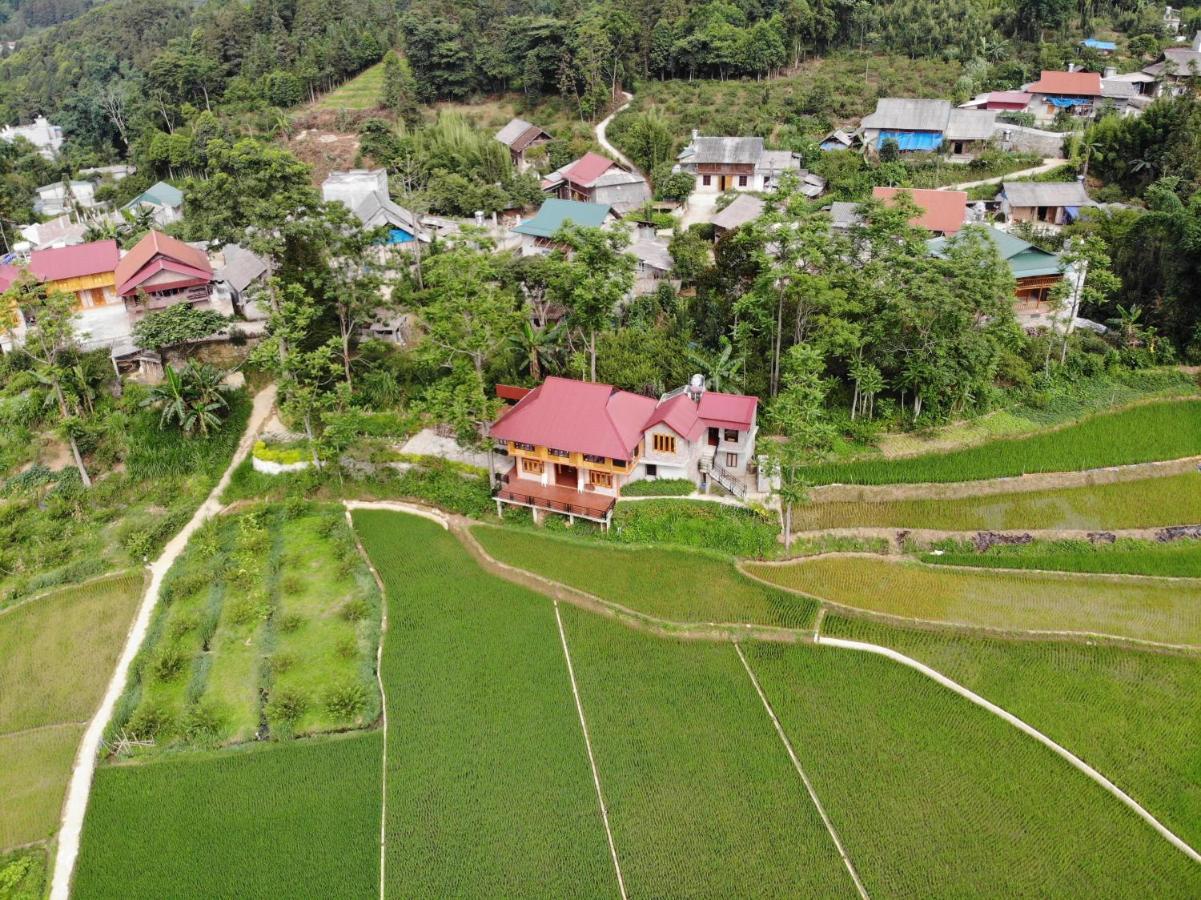 Bac Ha Threeland Homestay Exterior foto