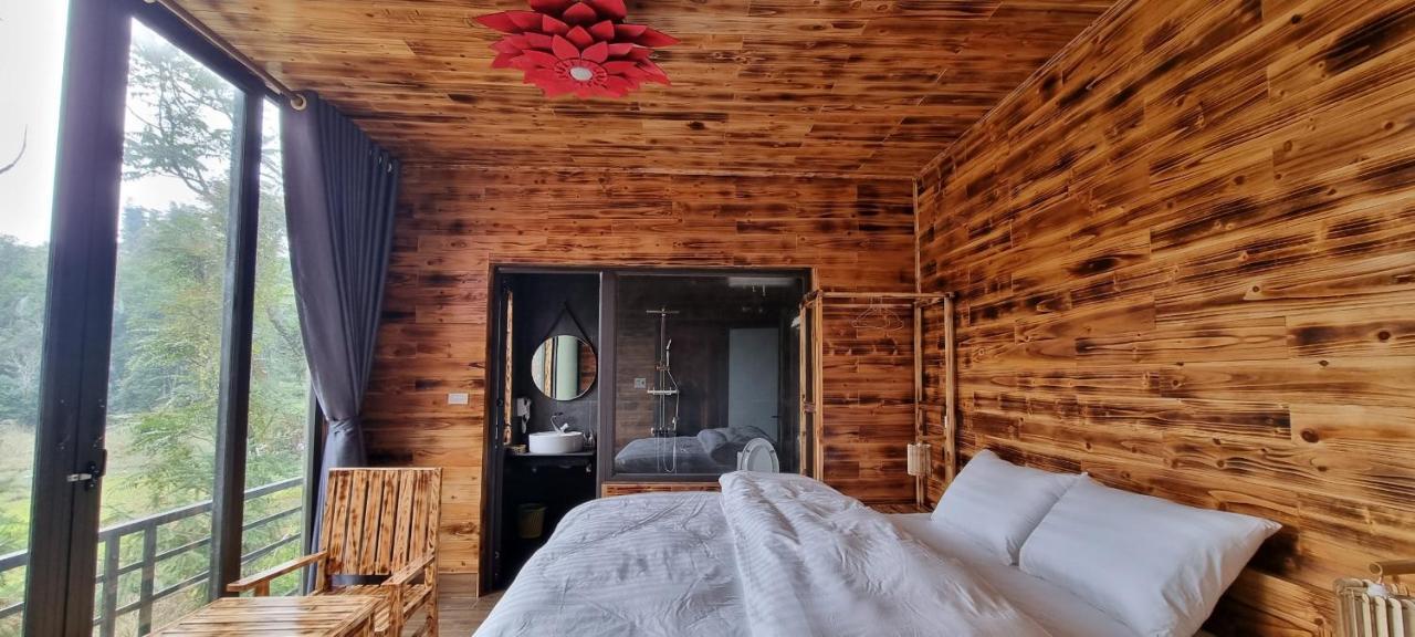 Bac Ha Threeland Homestay Exterior foto