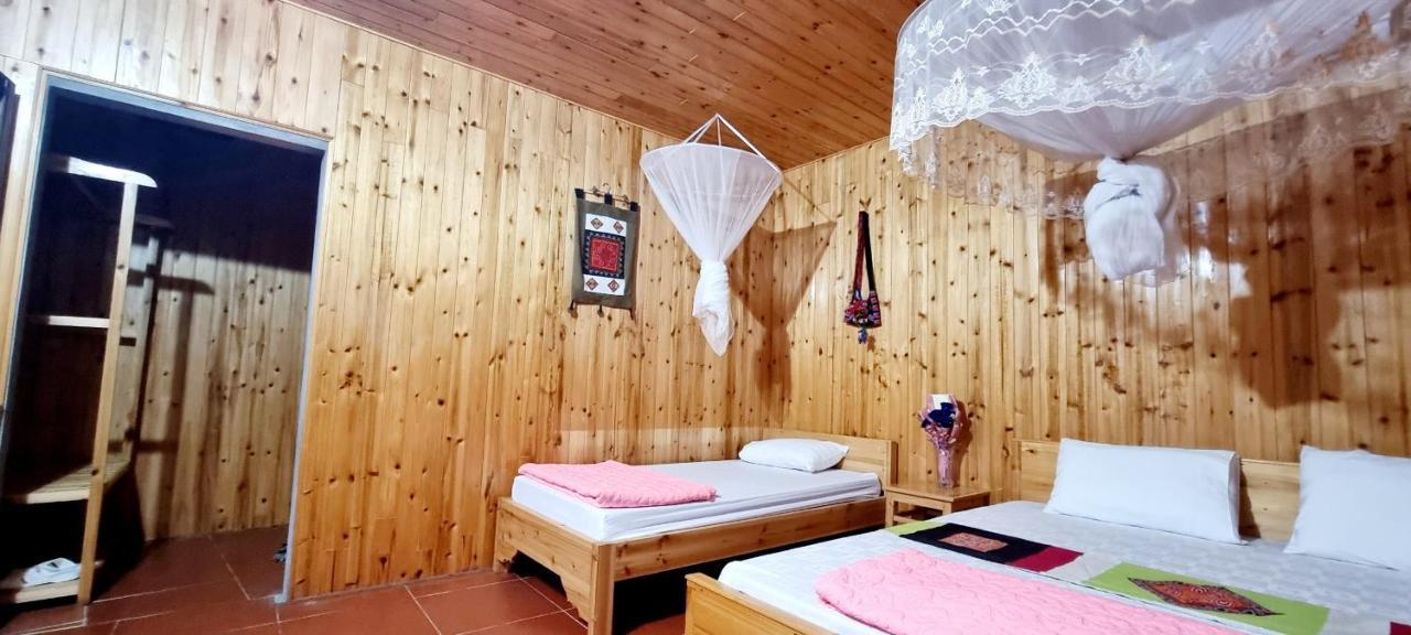 Bac Ha Threeland Homestay Exterior foto