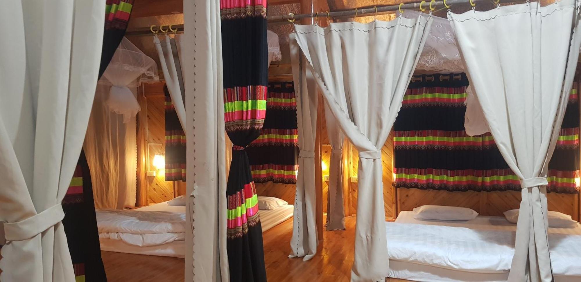 Bac Ha Threeland Homestay Exterior foto
