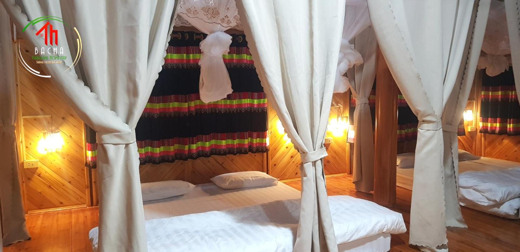 Bac Ha Threeland Homestay Exterior foto