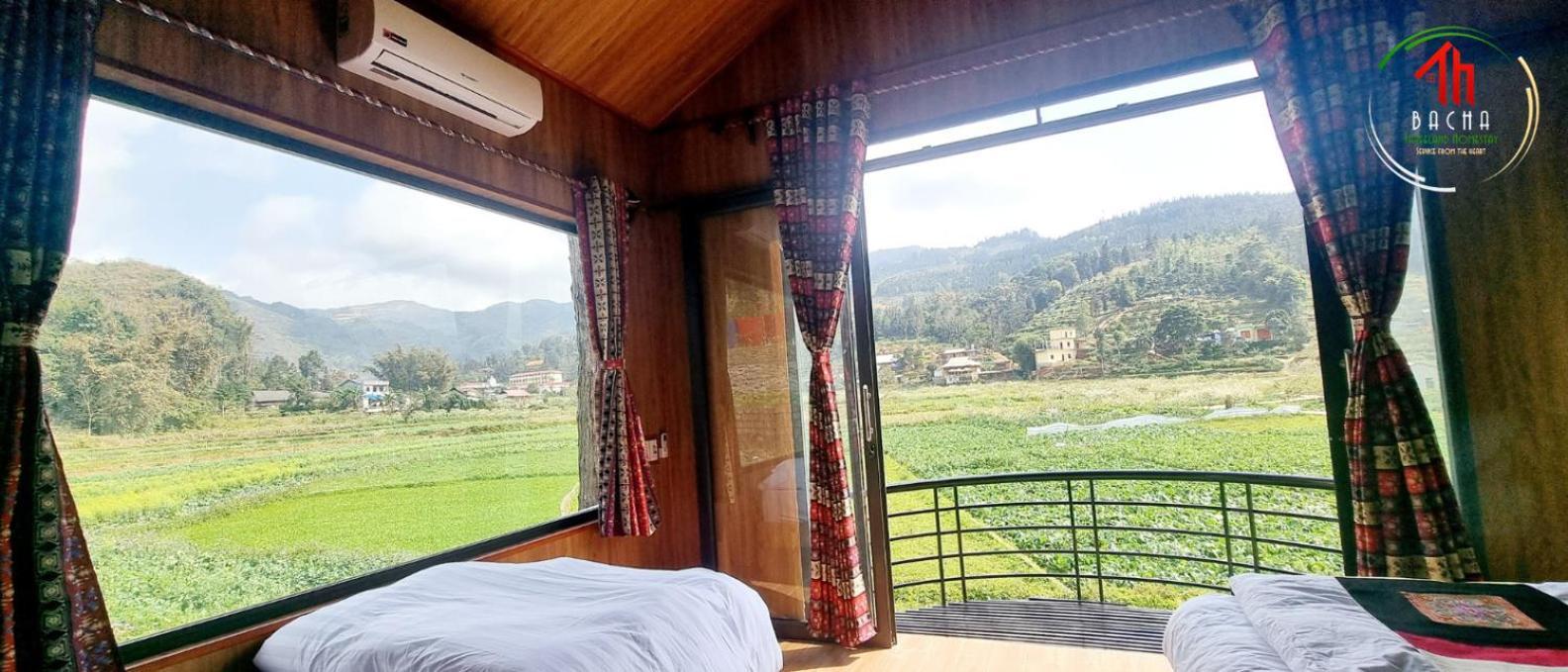Bac Ha Threeland Homestay Exterior foto