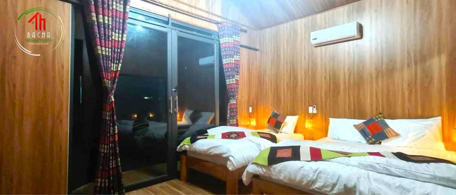 Bac Ha Threeland Homestay Exterior foto