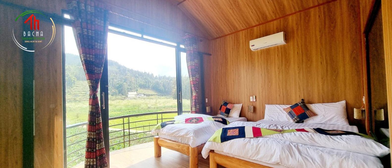 Bac Ha Threeland Homestay Exterior foto