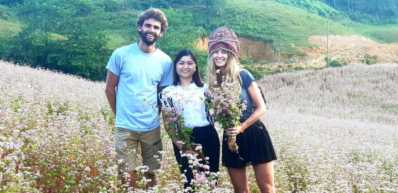 Bac Ha Threeland Homestay Exterior foto