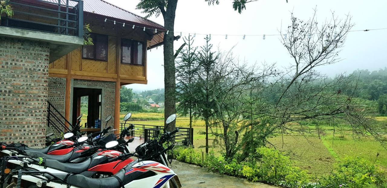 Bac Ha Threeland Homestay Exterior foto