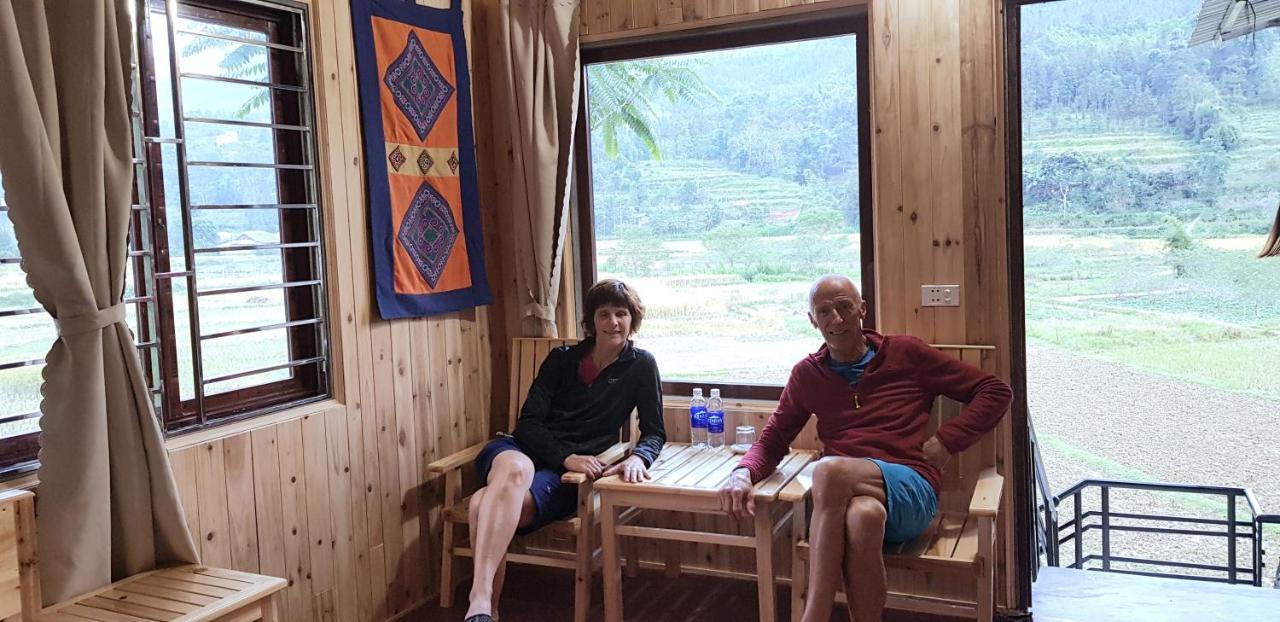 Bac Ha Threeland Homestay Exterior foto