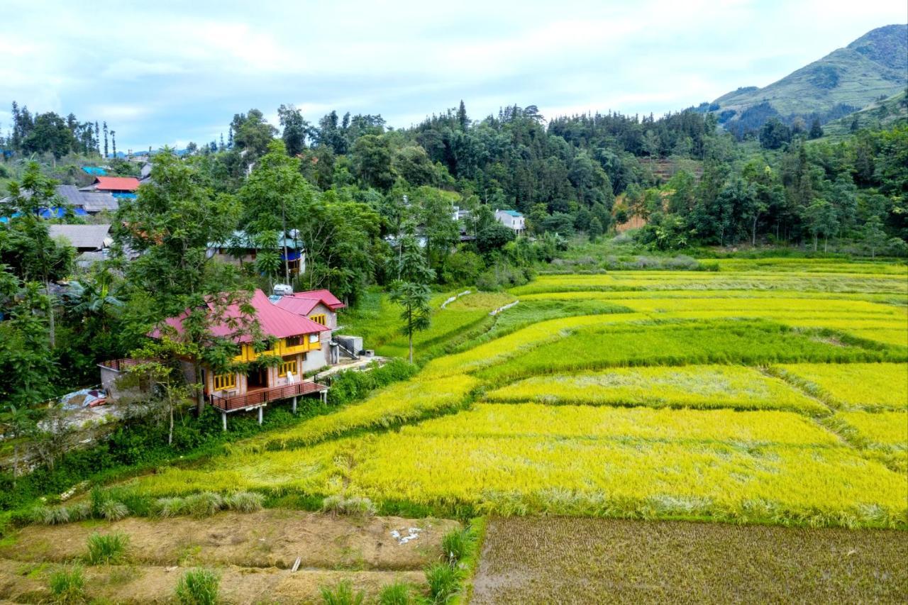 Bac Ha Threeland Homestay Exterior foto