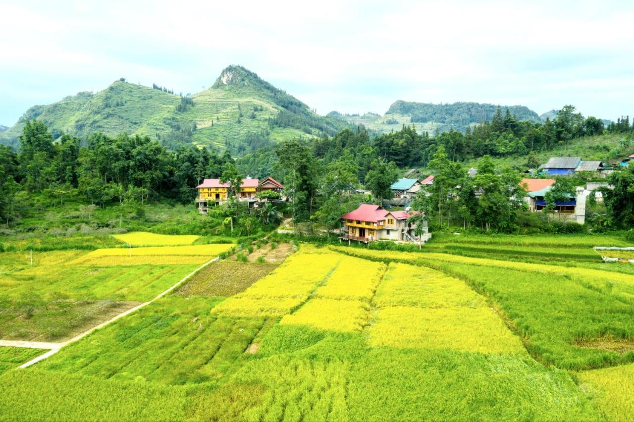 Bac Ha Threeland Homestay Exterior foto