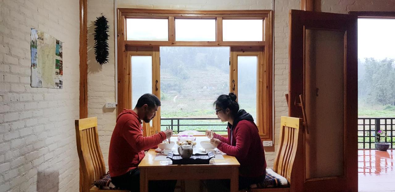 Bac Ha Threeland Homestay Exterior foto
